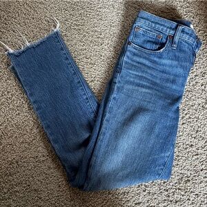 Madewell the high-rise slim boyjean